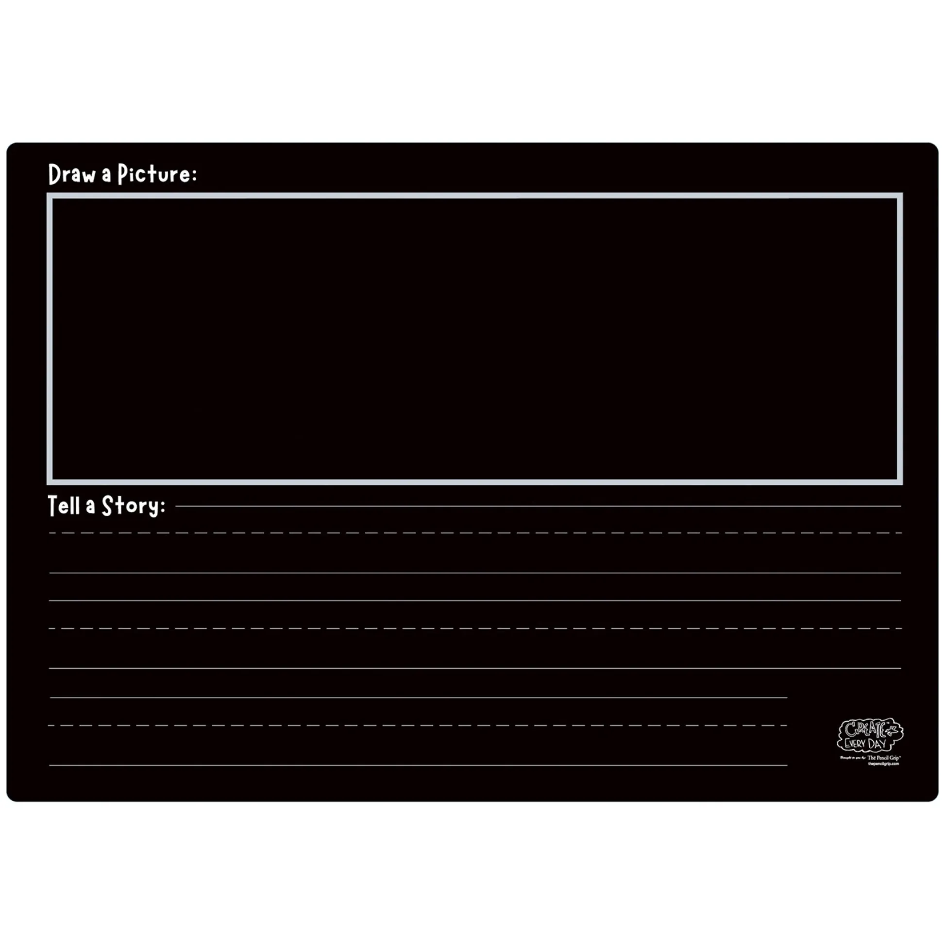 Educators Resource The Pencil Grip™ Activity Playmat - Draw a Picture, Pack of 6* Drawing, Color & Painting