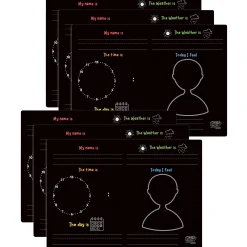 Educators Resource The Pencil Grip Activity Playmat - Reusable Drawing Mat - Pack of 6* Drawing, Color & Painting
