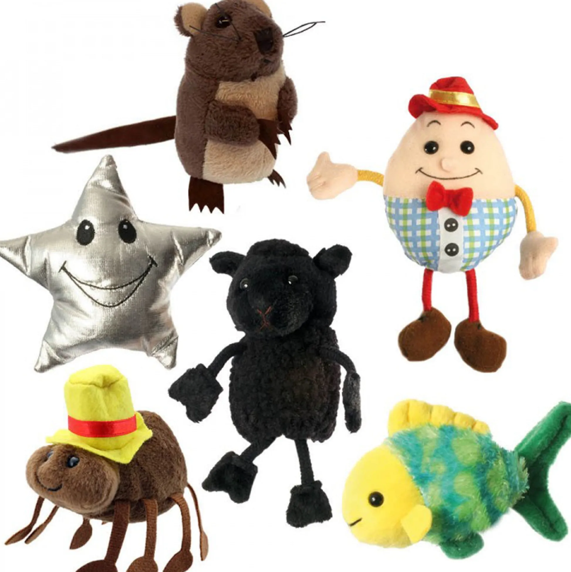 Educators Resource The Puppet Company Nursery Rhymes Finger Puppets - Set of 6* Puppets & Puppet Theaters|Dress Up