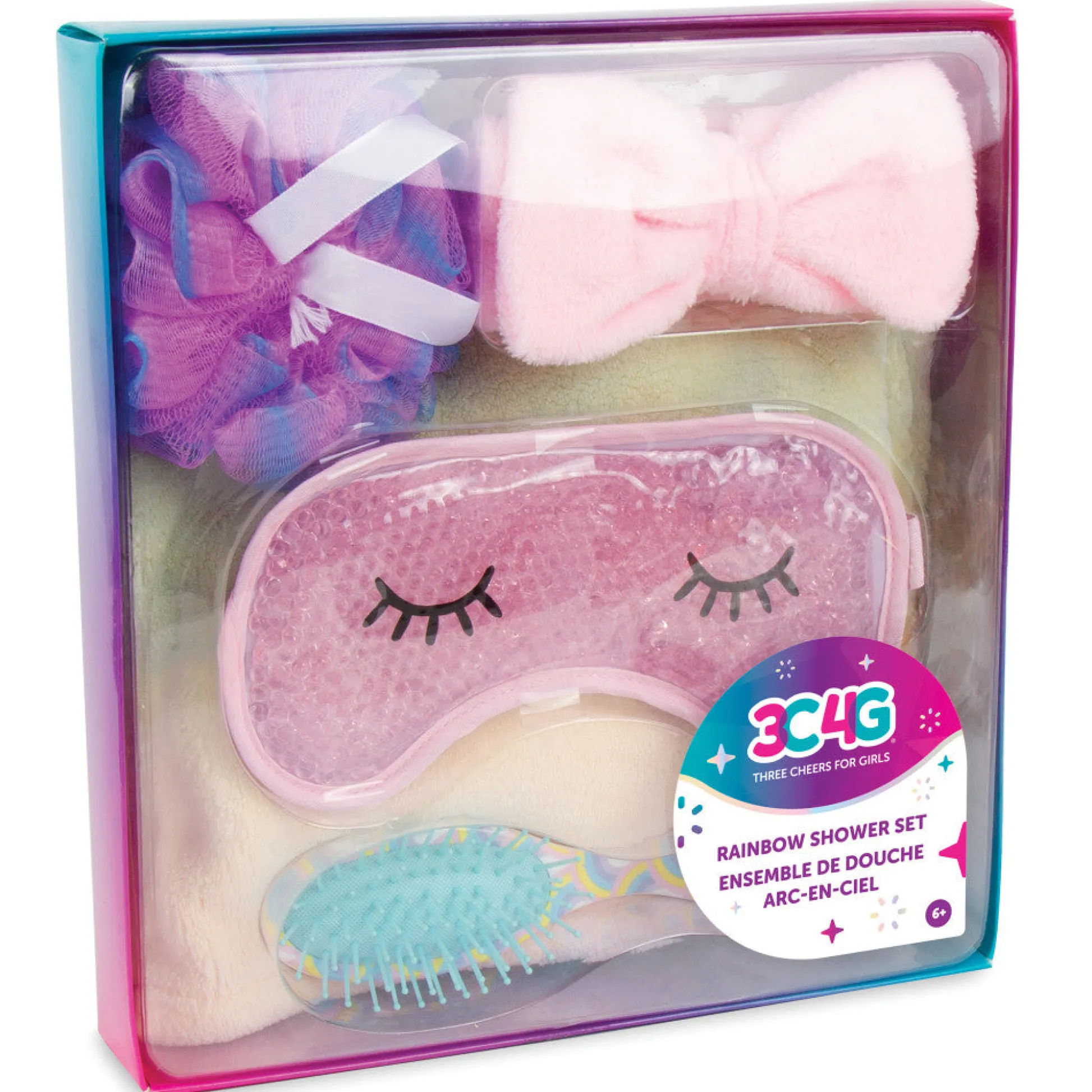 Flat River Group Three Cheers For Girls Rainbow Spa Shower Set - Multicolor* Dress Up & Accessories|Dress Up