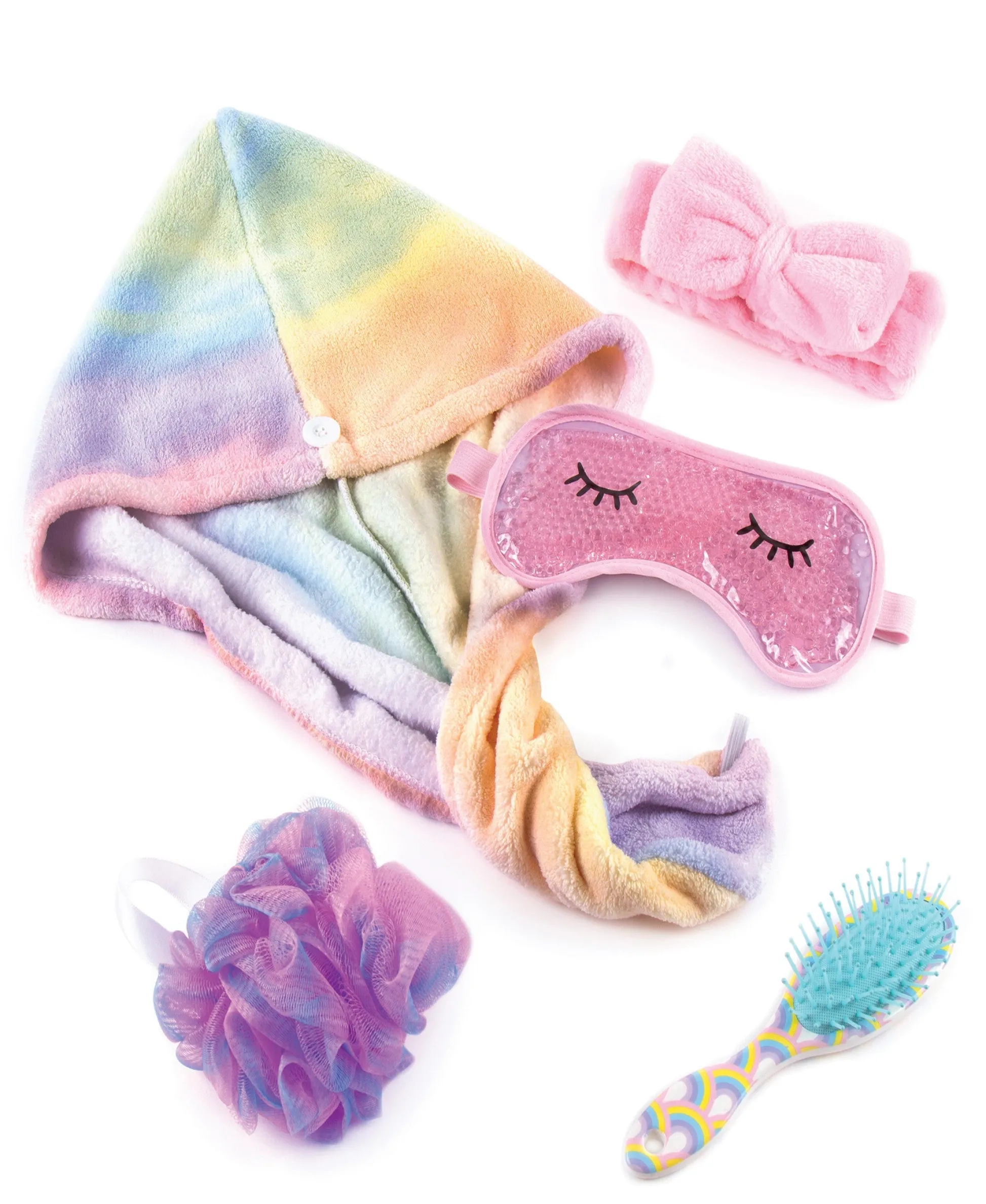 Flat River Group Three Cheers For Girls Rainbow Spa Shower Set - Multicolor* Dress Up & Accessories|Dress Up