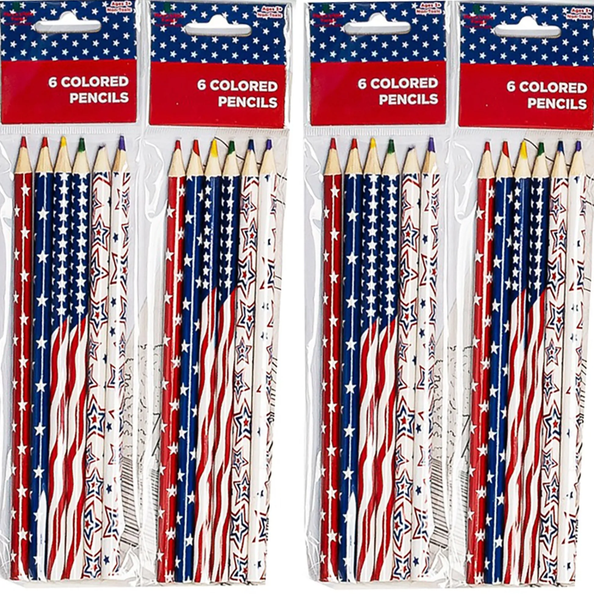 Flat River Group Three Little Twigs Patriotic 8-Piece Coloring Book Bundle for Kids Ages 3+*Kids Kids Books|Drawing, Color & Painting