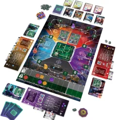 Flat River Group Thunderworks Games: Metrorunner - Ultimate Cyberpunk Strategy Board Game* Role-Playing Games|Board Games