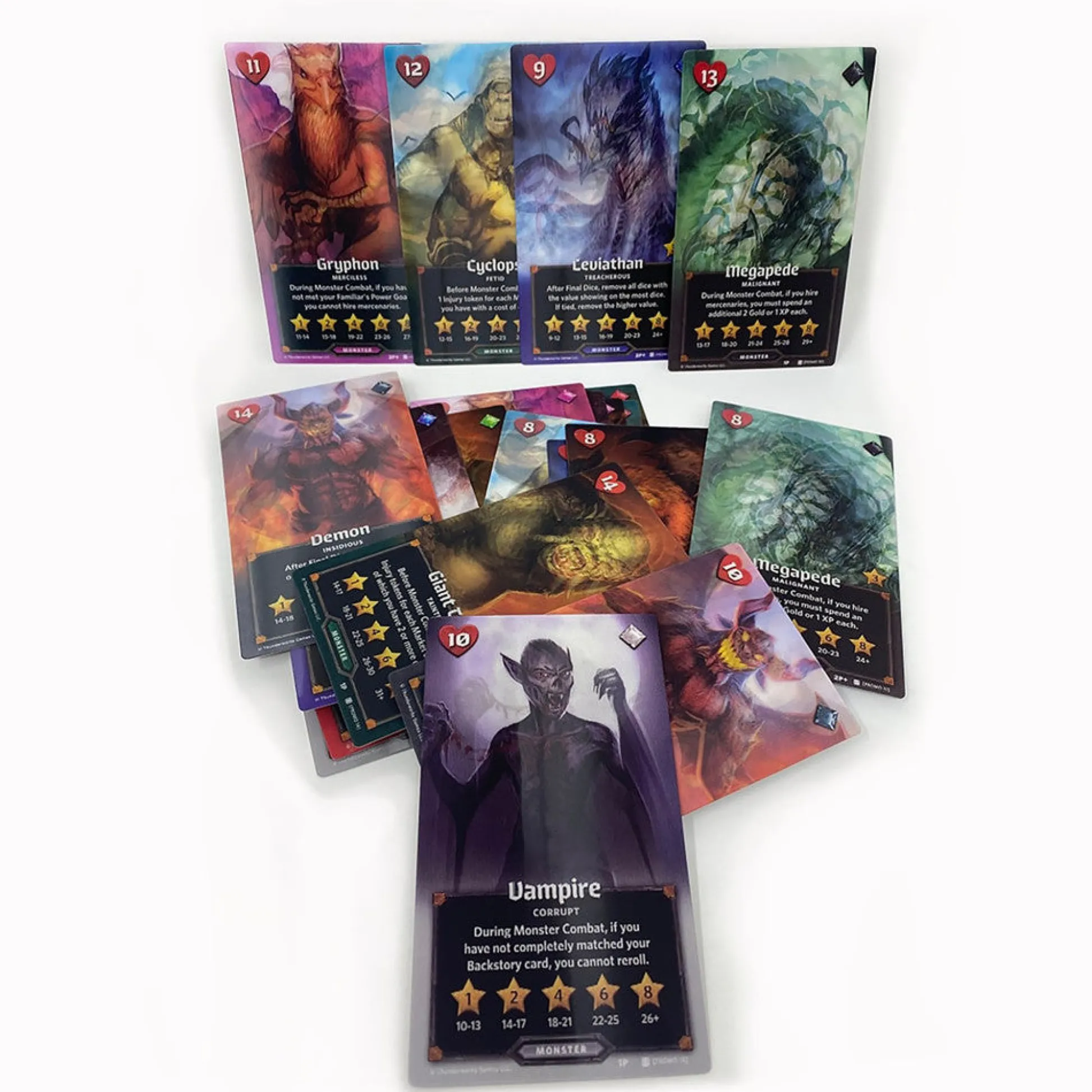 Flat River Group Thunderworks Games Roll Player Lenticular Cards Expansion Set* Card Games