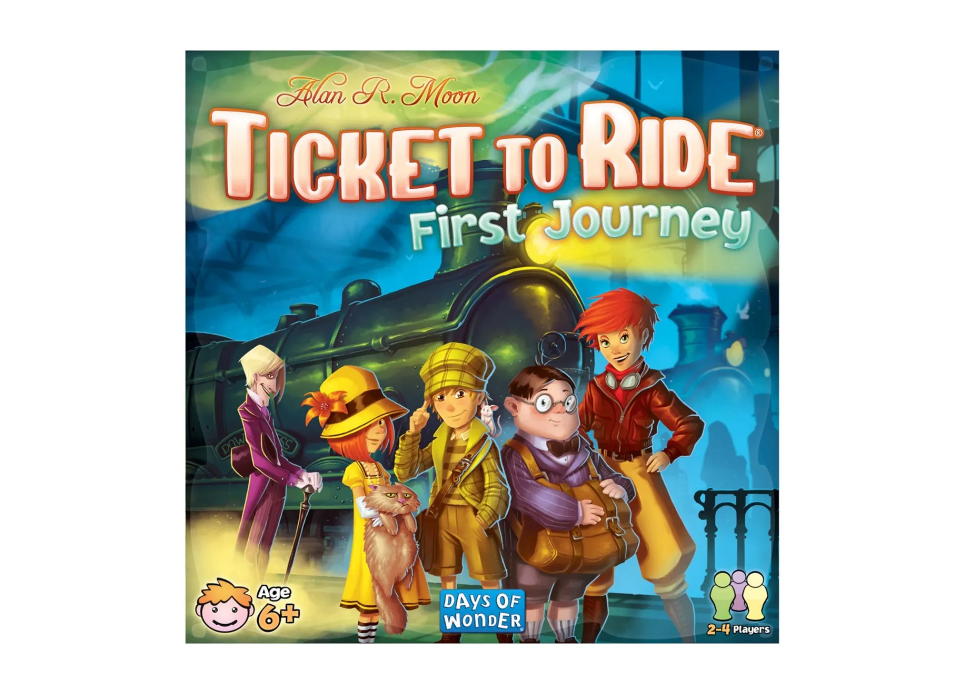 AreYouGame Ticket to Ride: First Journey USA Map Board Game* Role-Playing Games|Board Games