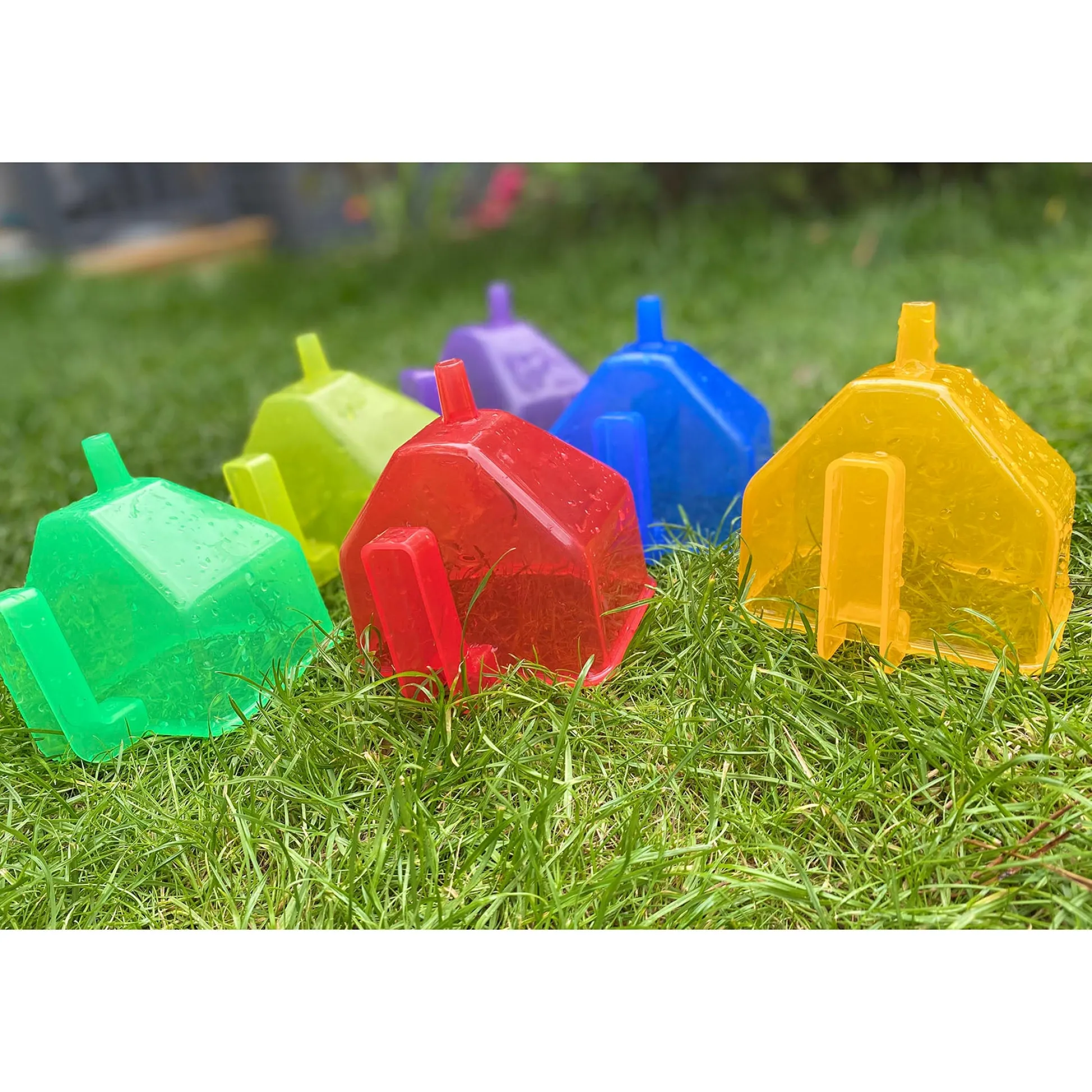 Educators Resource TickiT Colorful Translucent Funnels – Set of 6* Preschool Education Toys & Activities