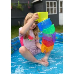 Educators Resource TickiT Colorful Translucent Funnels – Set of 6* Preschool Education Toys & Activities