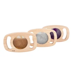 Educators Resource TickiT Easy Hold Glitter Panels - Sensory Set of 3 - Silver, Gold, Purple* Preschool Education Toys & Activities