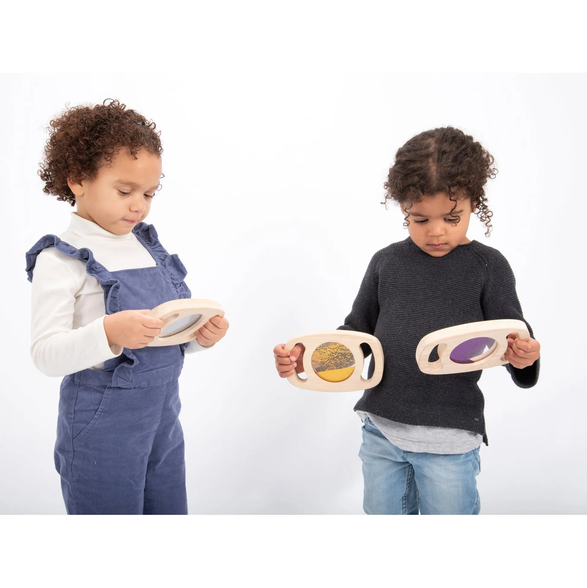 Educators Resource TickiT Easy Hold Glitter Panels - Sensory Set of 3 - Silver, Gold, Purple* Preschool Education Toys & Activities