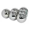 Educators Resource TickiT Mystery Sensory Balls - Set of 6: Reflective Stainless Steel* Preschool Education Toys & Activities