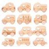 Educators Resource TickiT Natural Wooden Vehicles Set - 12 Piece Playset* Preschool Vehicles|Preschool Education Toys & Activities