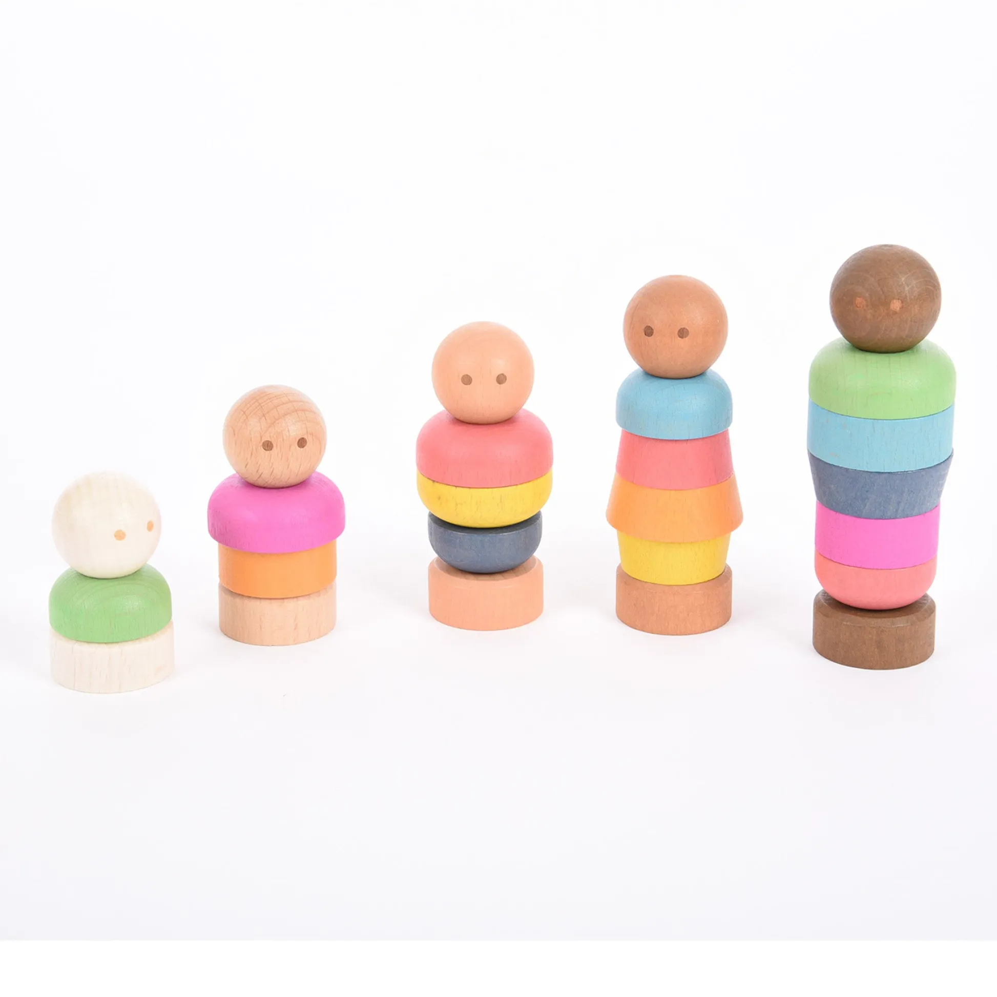 Educators Resource TickiT Rainbow Community People - Multicolor Diversity Figures* Social & Emotional Skills|Preschool Education Toys & Activities