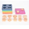 Educators Resource TickiT Rainbow Wooden Shape Stacker ‚Äì Colorful Educational Toy* Blocks, Sorting & Stacking Toys