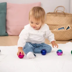 Educators Resource TickiT Sensory Reflective Color Mystery Balls - Set of 6* Preschool Education Toys & Activities
