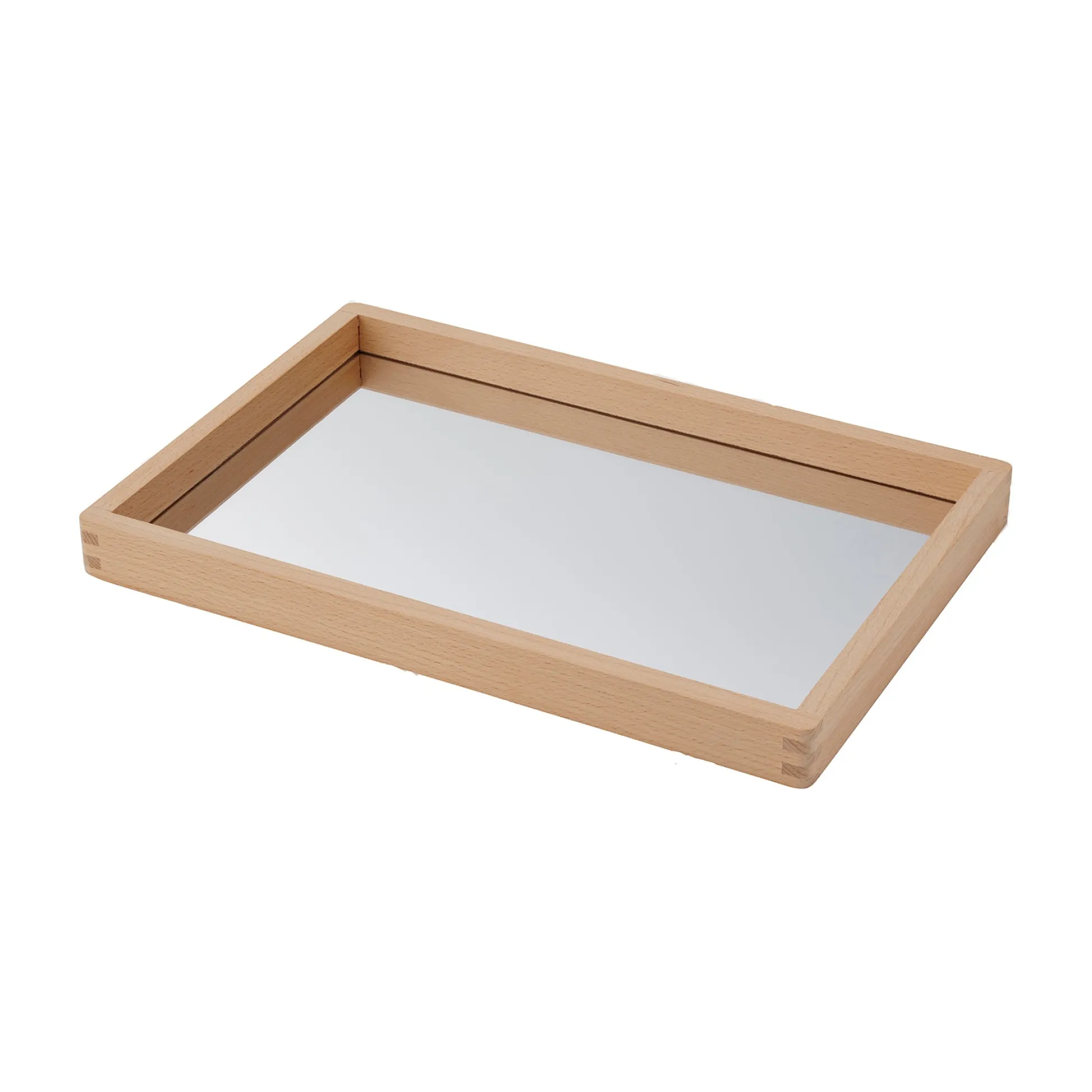 Educators Resource TickiT Small Wooden Mirror Tray - Reflective Learning Adventure* Preschool Education Toys & Activities