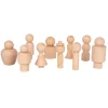 Educators Resource TickiT Wooden Community Figures - Set of 10 - Creative Play for Toddlers* Preschool Figures & Playsets|Preschool Education Toys & Activities