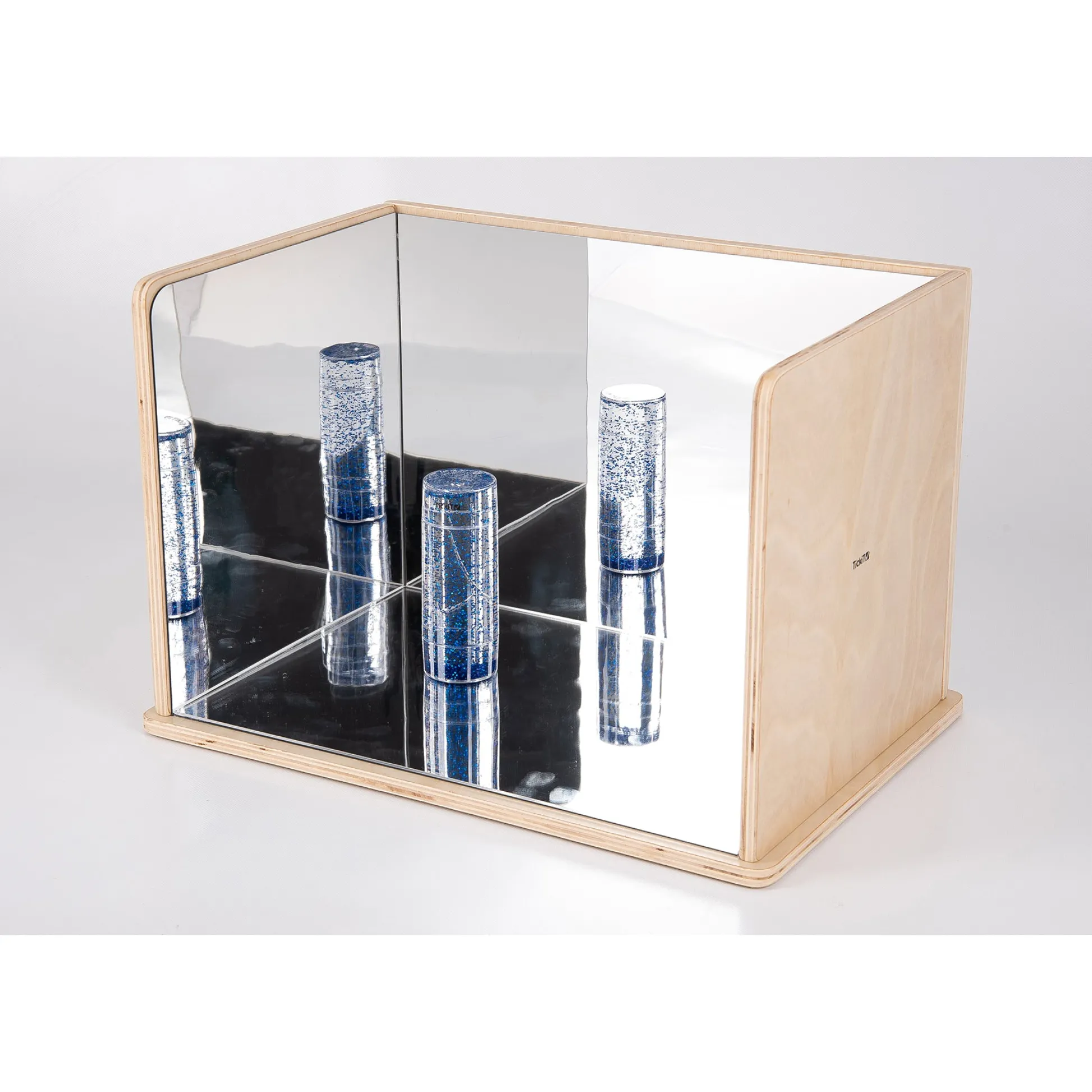 Educators Resource TickiT Wooden Exploratory Mirror - Interactive Discovery Panels* Preschool Education Toys & Activities
