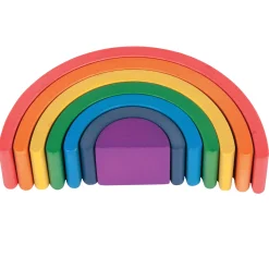Educators Resource TickiT Wooden Rainbow Architect Arches - 7 Piece Set* Wood & Jumbo Blocks