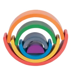 Educators Resource TickiT Wooden Rainbow Architect Arches - 7 Piece Set* Wood & Jumbo Blocks