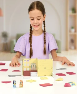 Macy's - Supplier Tile Town Bluey Heeler Home Magnetic Tiles Playset, 46-Piece* Preschool Pals|Magnetic Tiles & Building Sets