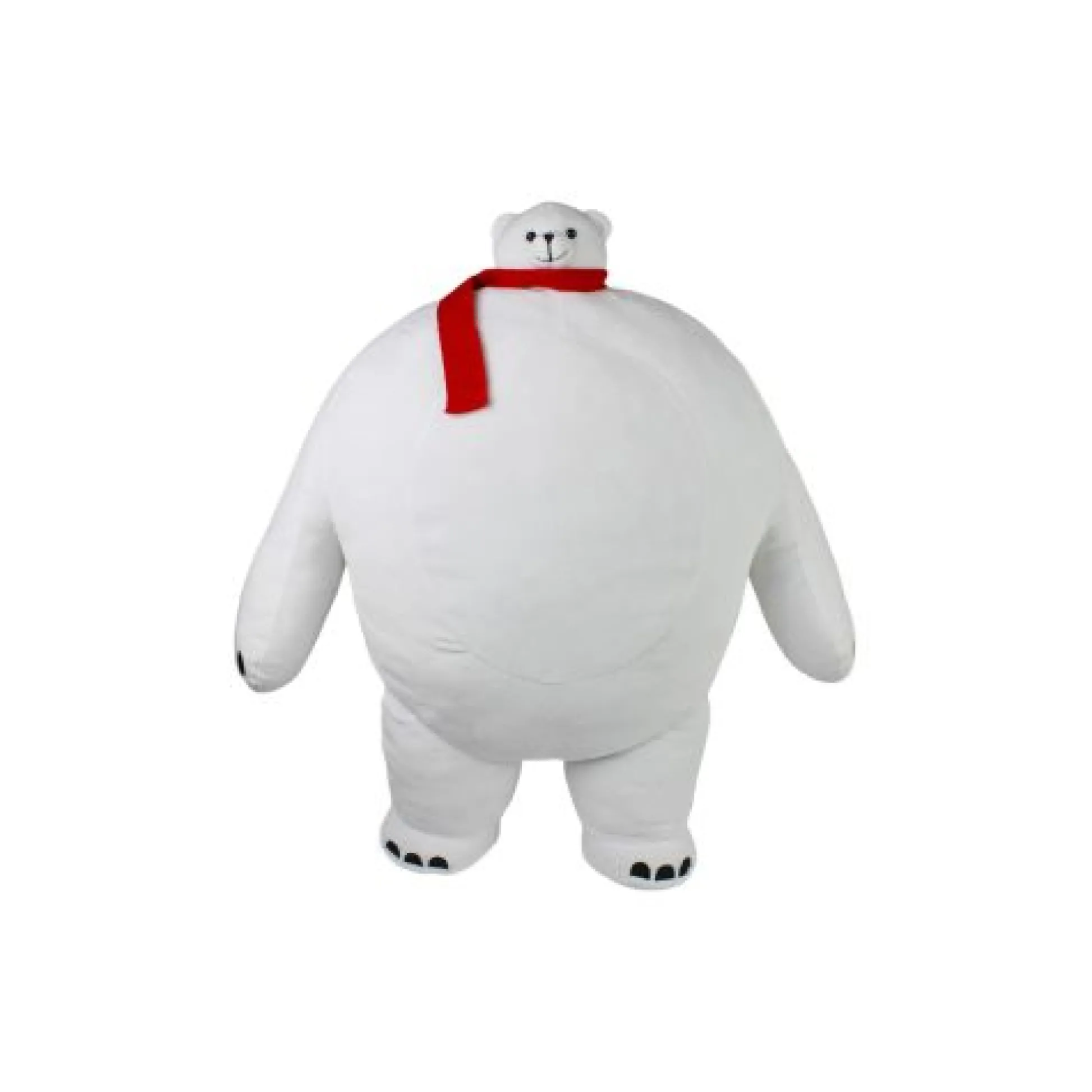 Calendar Holdings, LLC Tiny Headed Polar Pip 15 Inch Bear with Red Scarf* Social & Emotional Skills|Stuffed Animals