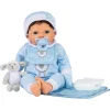 Flat River Group Tiny Treasures Lifelike Baby Doll with Layette Set - Soft Hair* Social & Emotional Skills|Baby Dolls