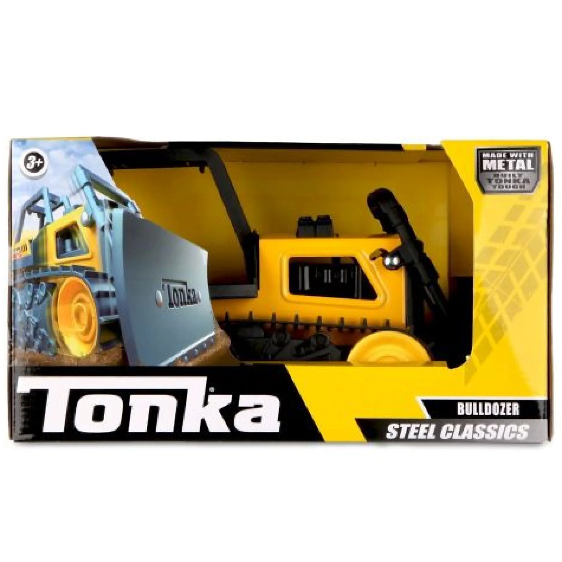 Calendar Holdings, LLC Tonka Steel Classics Bulldozer with Realistic Blade Action* Playsets & Vehicles
