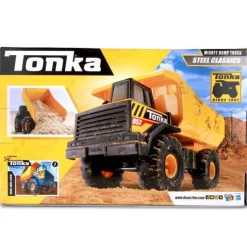 Calendar Holdings, LLC Tonka Steel Classics Mighty Dump Truck - Yellow and Black* Farm & Construction Vehicles
