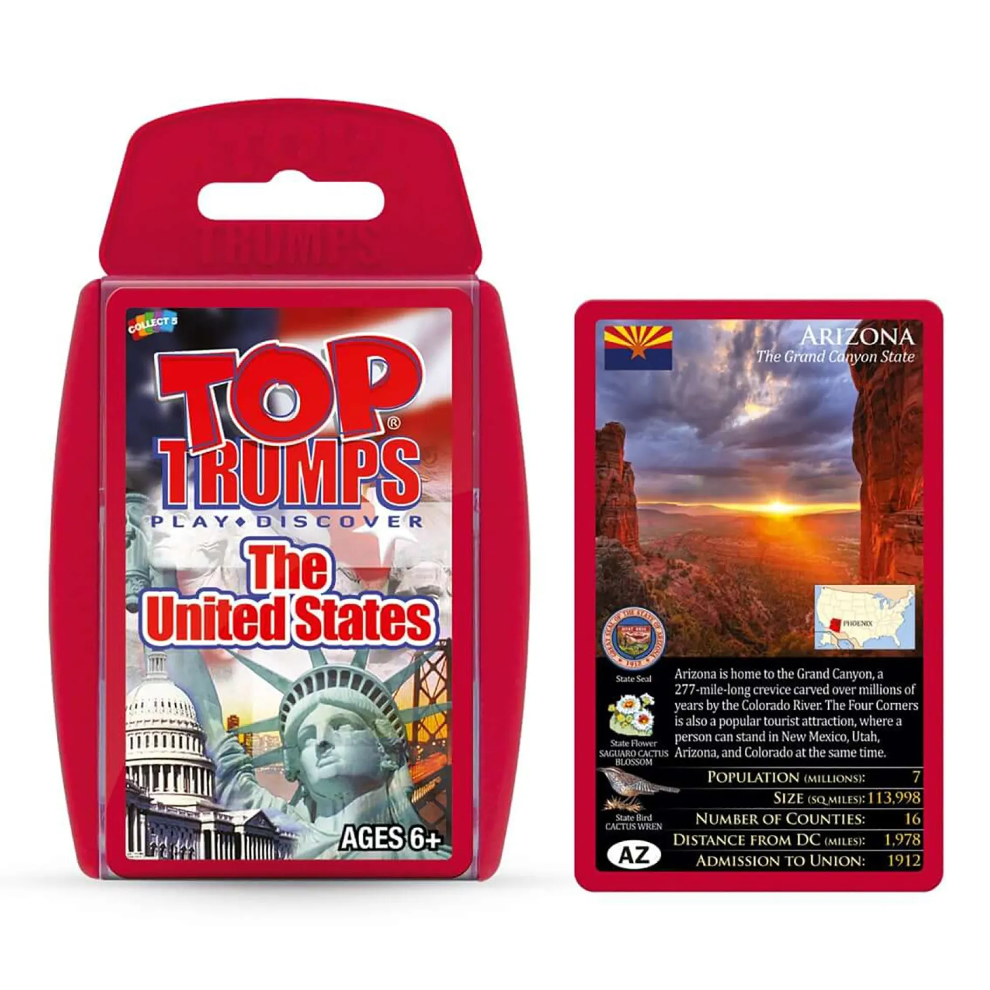 Educators Resource Top Trumps® 3-Game Bundle: Red, White, & Blue Edition* Card Games