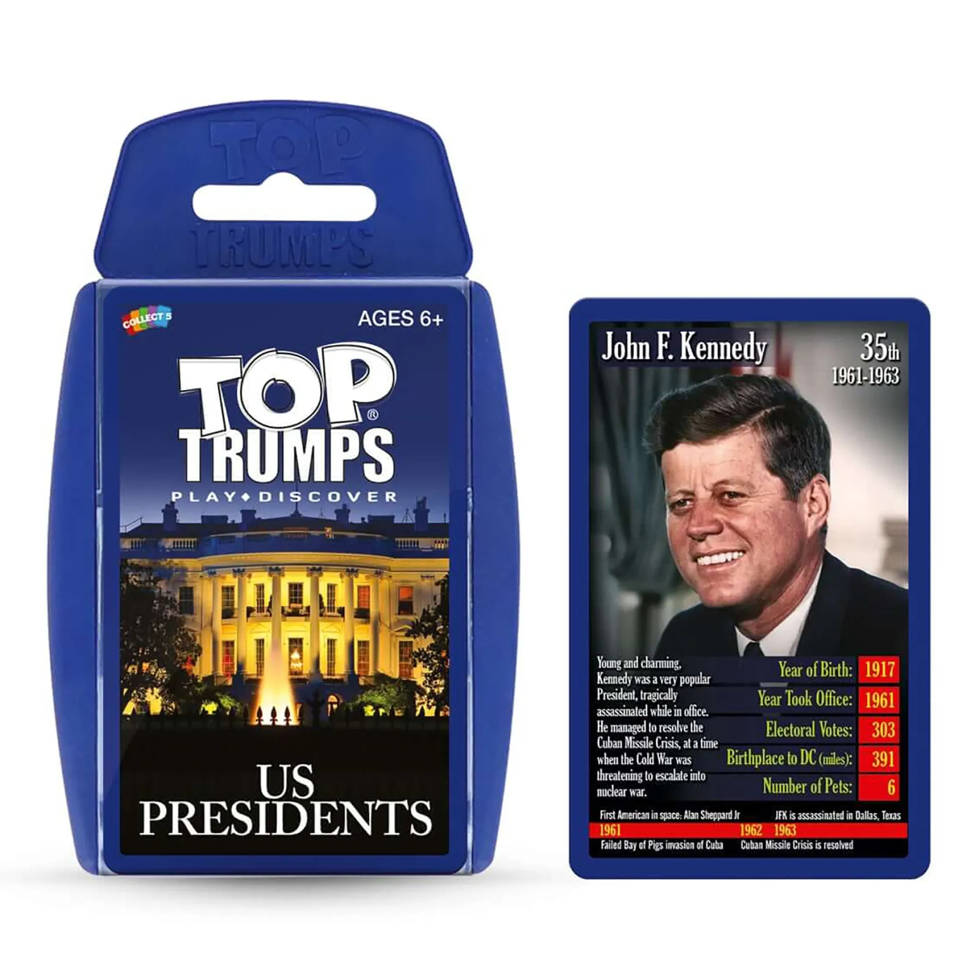 Educators Resource Top Trumps® 3-Game Bundle: Red, White, & Blue Edition* Card Games