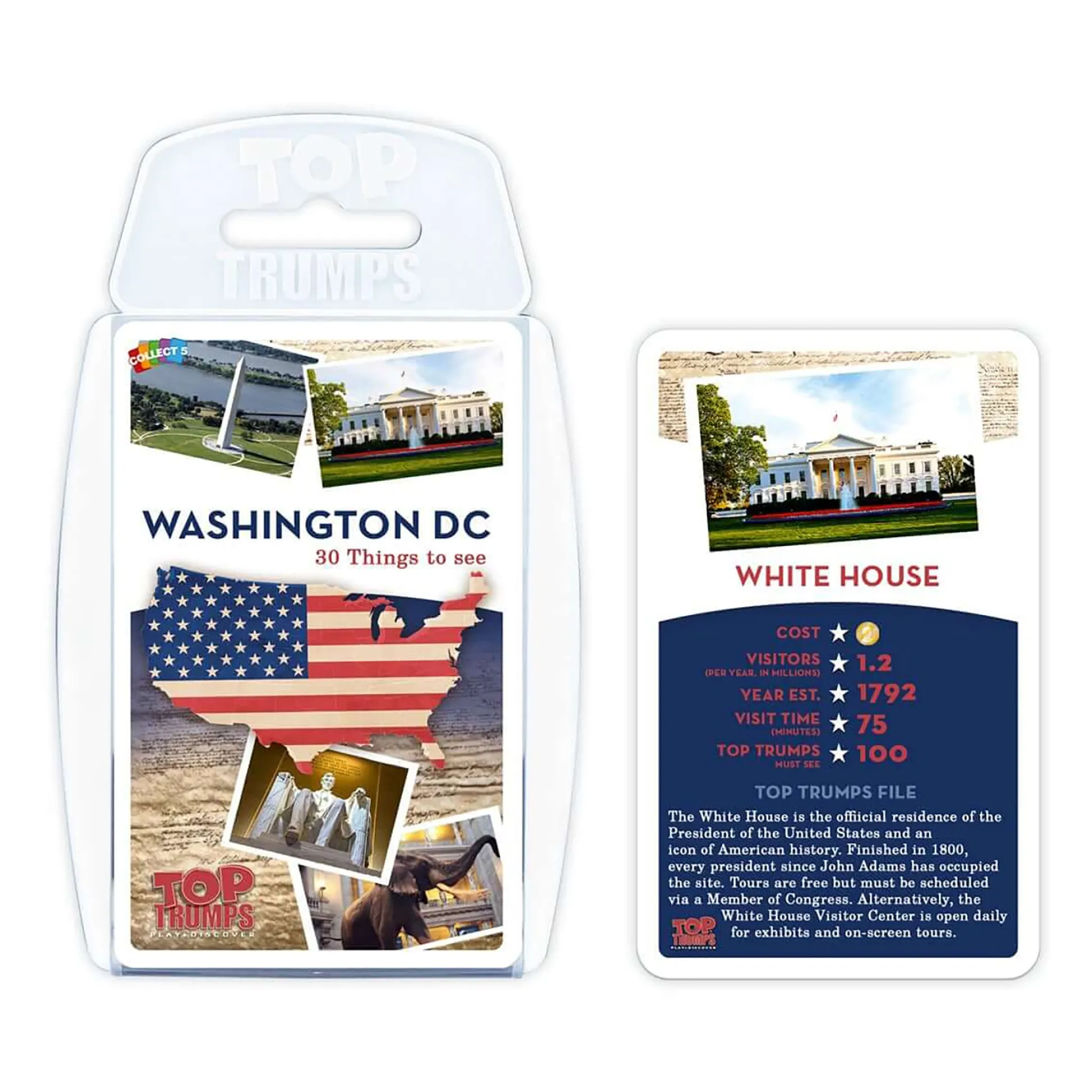 Educators Resource Top Trumps® 3-Game Bundle: Red, White, & Blue Edition* Card Games