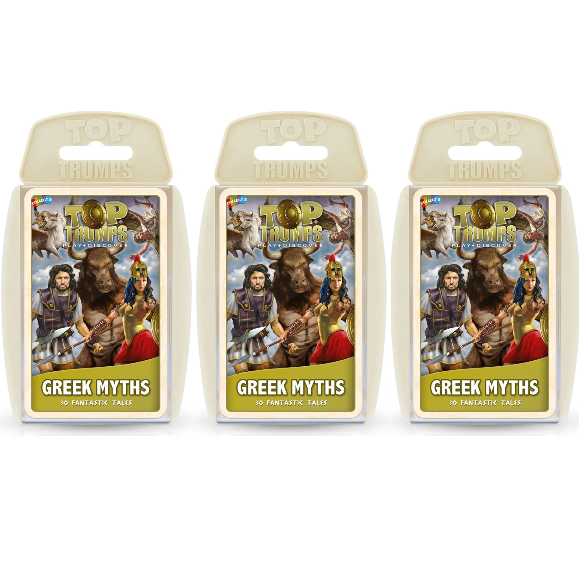 Educators Resource Top Trumps® Greek Mythology Epic Card Game - Pack of 3* Card Games