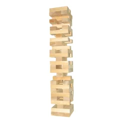 AreYouGame Toppling Timbers Giant Block Tower Game by Front Porch Classics* Board Games|Role-Playing Games