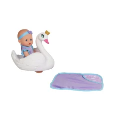 Flat River Group Toys R Us 12" Bath Time Baby Doll with Swan Floatie* Baby Dolls|Stuffed Animals & Plush Toys