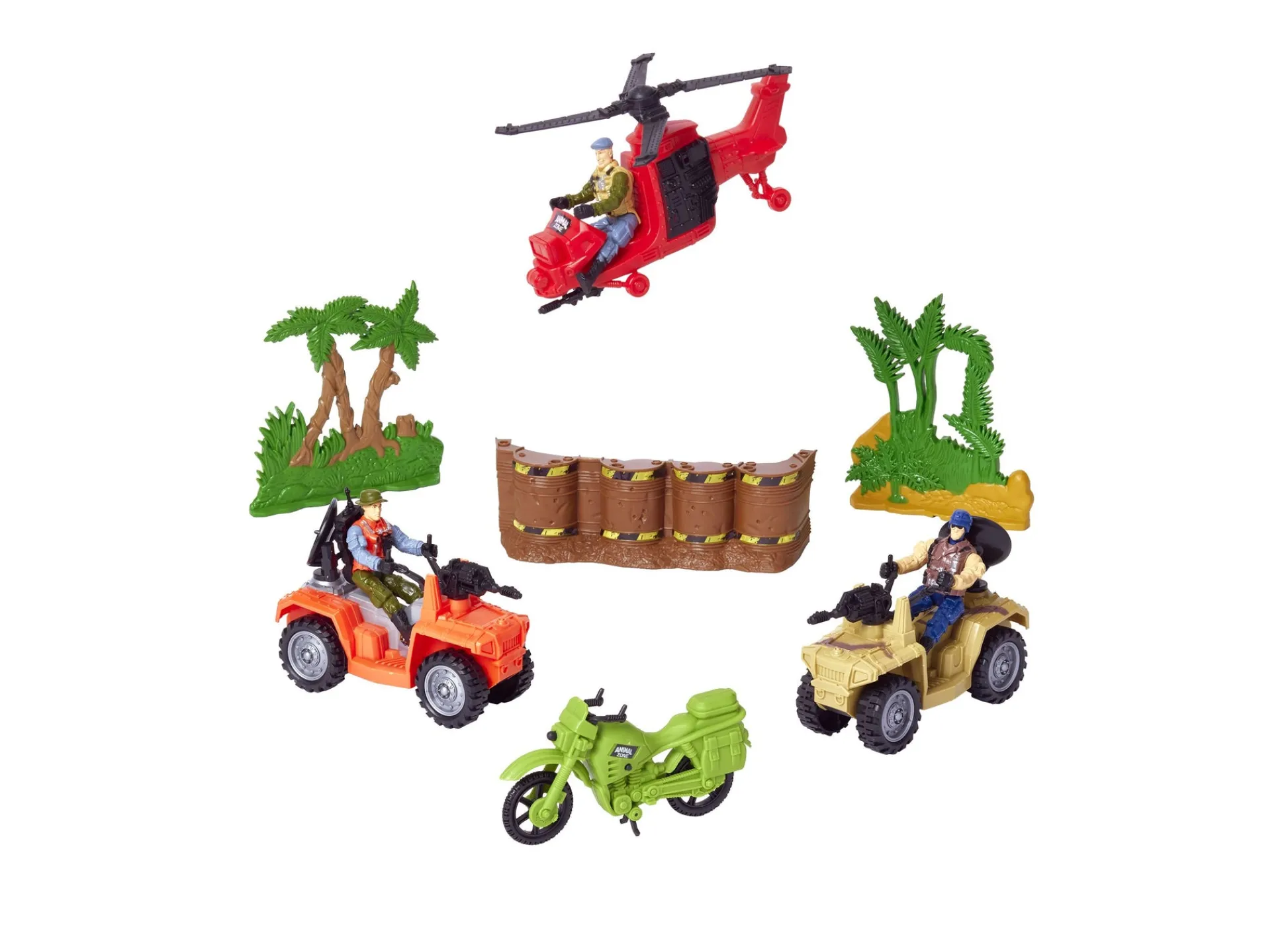 Macy's - Supplier Toys R Us Animal Zone Dino Fortress Playset with Light and Sound Effects* Animal Zone|Playsets & Vehicles