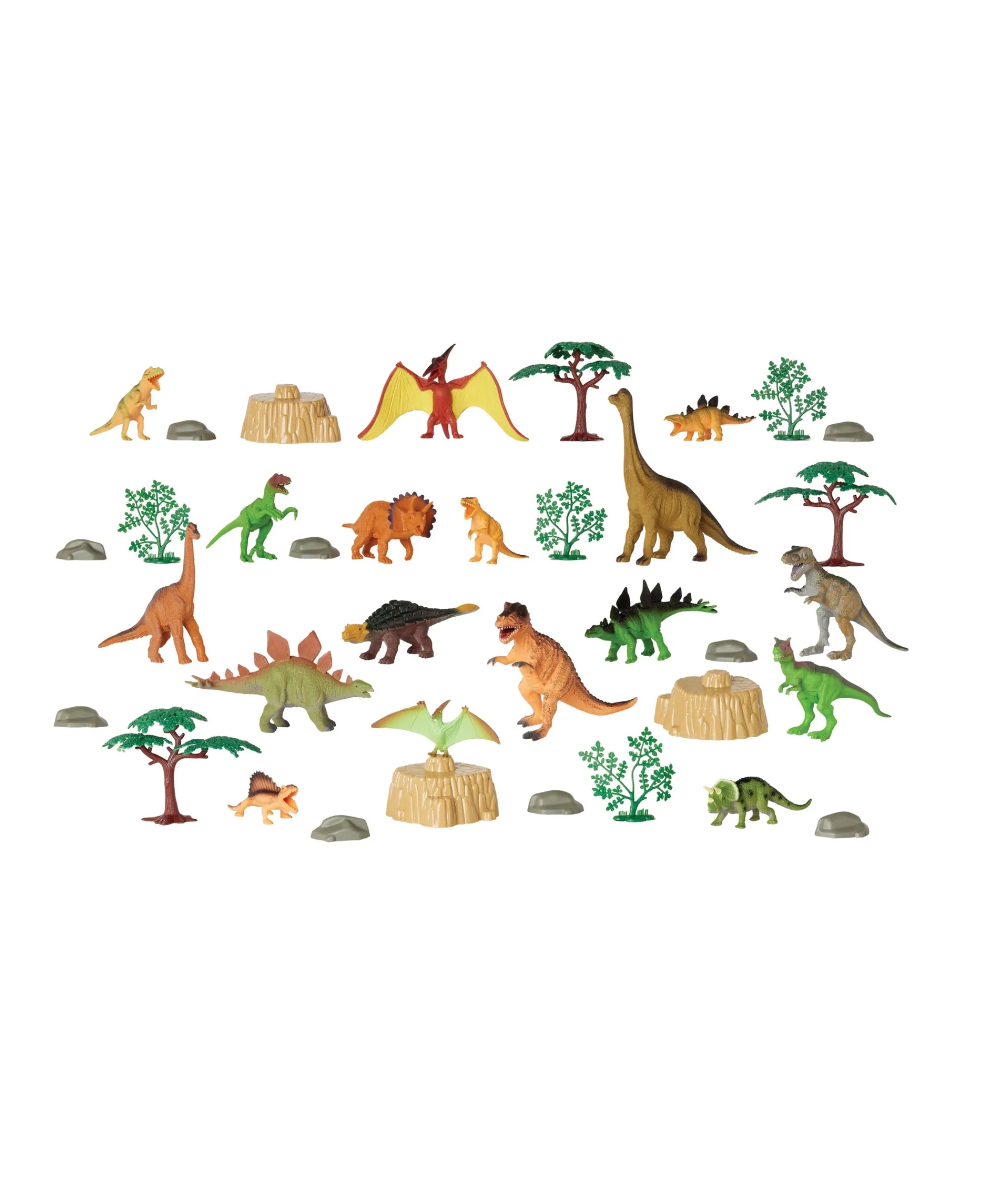Macy's - Supplier Toys R Us Animal Zone 36-Piece Dinosaur Playset with Storage Bucket* Animal Zone|Playsets & Vehicles