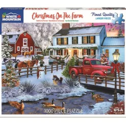 Calendar Holdings, LLC Toys R Us Christmas On The Farm Themed Jigsaw Puzzle - 1000pc* Puzzles