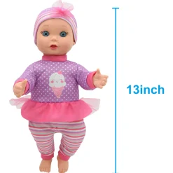 Flat River Group Toys R Us 12-inch Little Darling Talking Baby Doll* Social & Emotional Skills|Baby Dolls