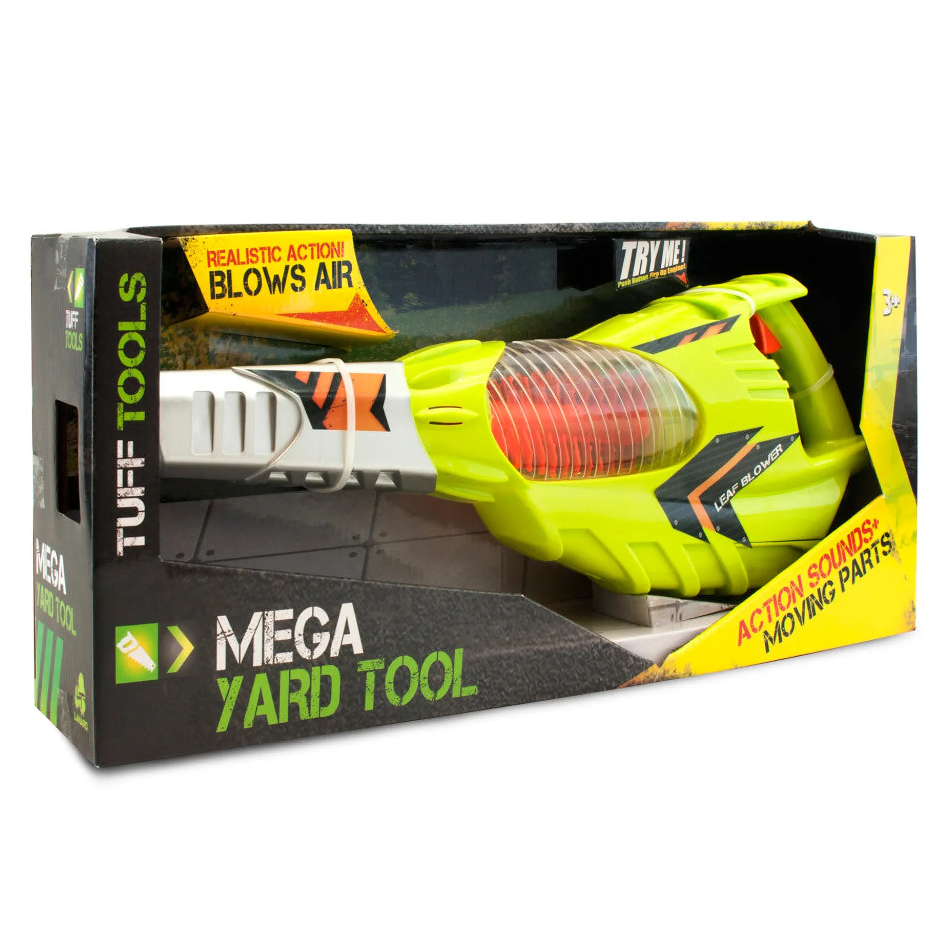 Flat River Group Toys R Us Mighty Leaf Blower - Realistic Yard Play Fun* Tools & Workshops|Dress Up