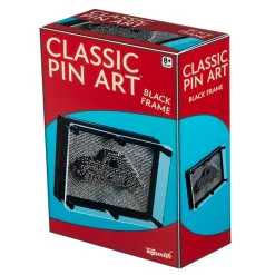 Flat River Group Toysmith Classic Pin Art - 3D Sculpture Desk Toy - Black, 5x7* Crafts & Activities