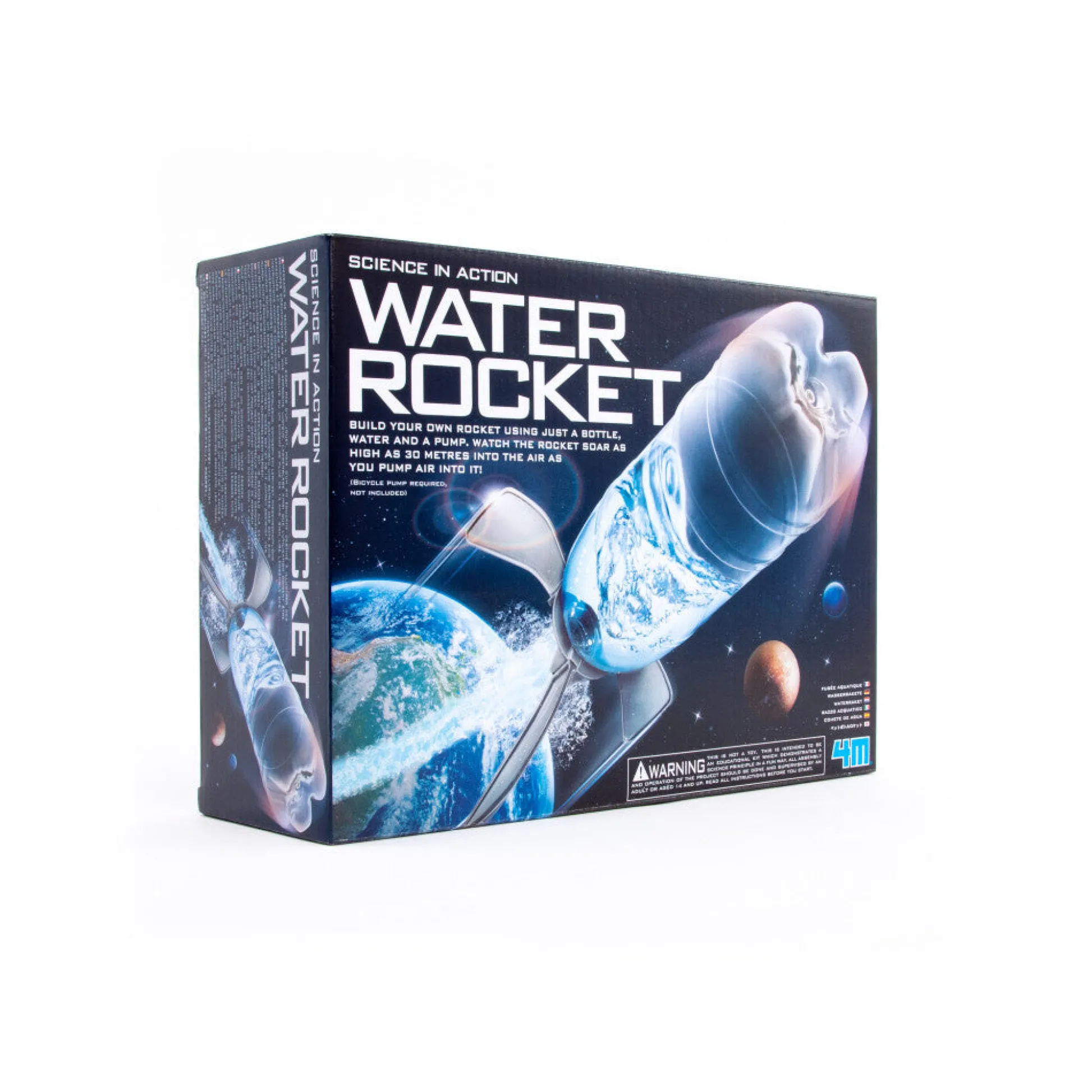 Flat River Group Toysmith 4M Water Rocket Science Kit - STEM Learning Toy for Teens* Science Toys
