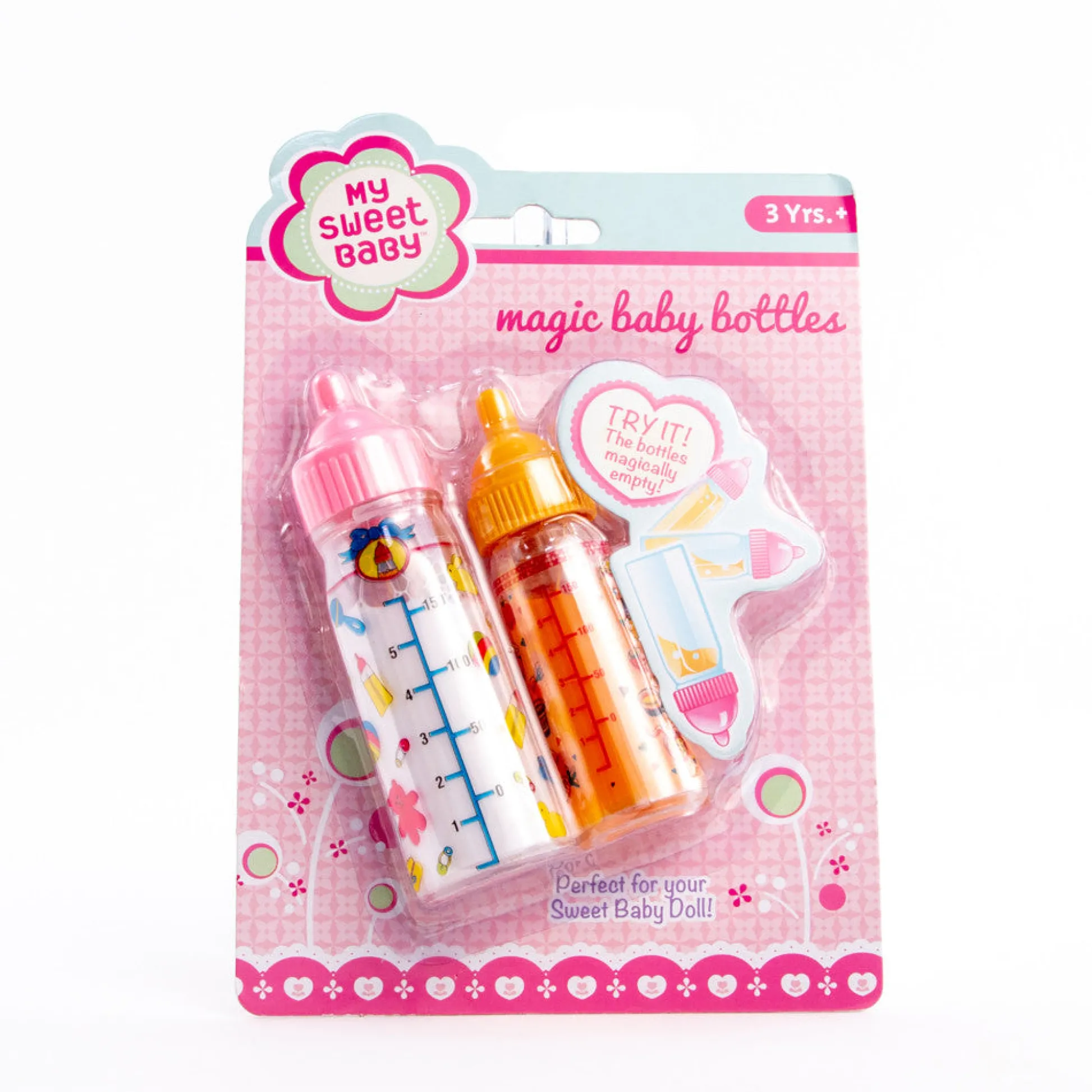 Flat River Group Toysmith My Sweet Baby Magic Feeding Bottles Set* Social & Emotional Skills|Stuffed Animals & Plush Toys