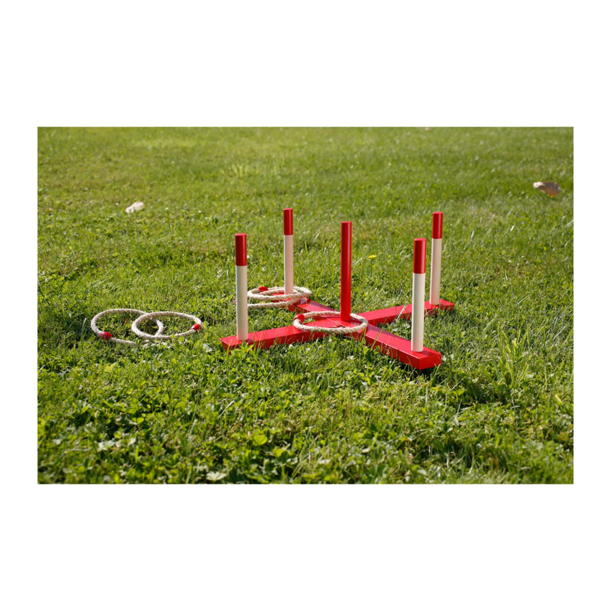 AreYouGame Toysmith Playground Classics Wooden Ring Toss Game Set* Activities & Games