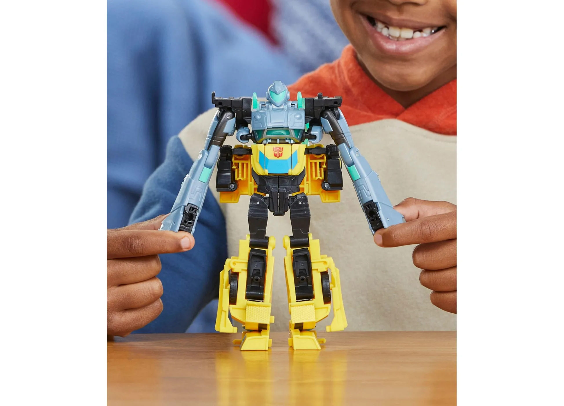 Macy's - Supplier Transformers EarthSpark Cyber-Combiner Bumblebee & Mo Malto Action Figure Set* Action Figures