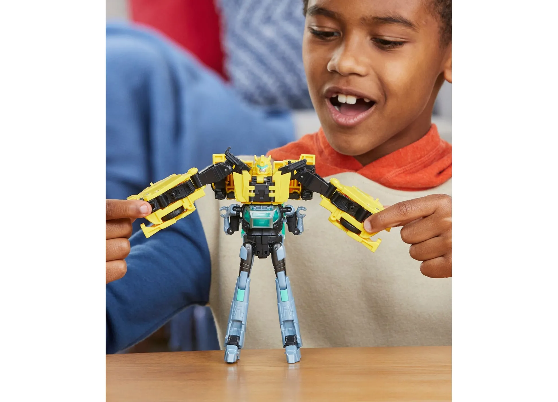 Macy's - Supplier Transformers EarthSpark Cyber-Combiner Bumblebee & Mo Malto Action Figure Set* Action Figures