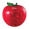 AreYouGame Translucent Red Apple 3D Crystal Puzzle - 44 Pieces* Puzzles