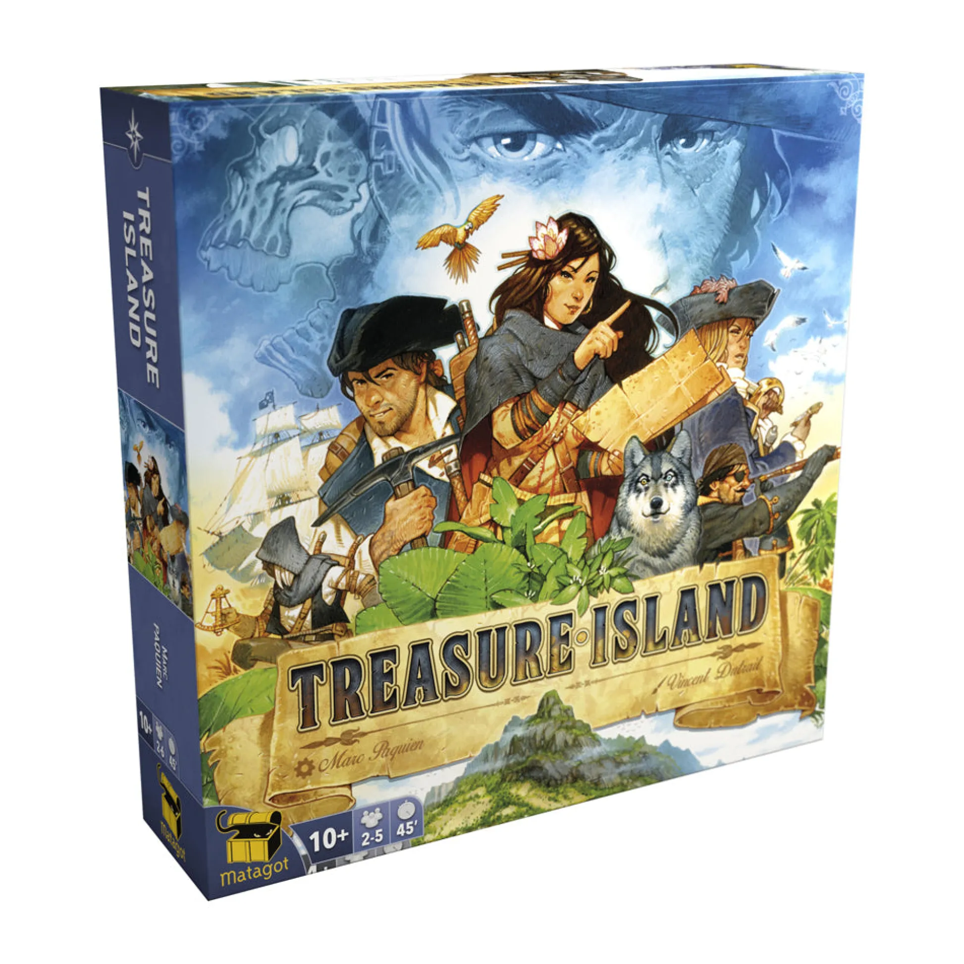 AreYouGame Treasure Island Adventure Board Game by Matagot* Board Games|Role-Playing Games