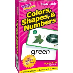 Educators Resource TREnd Colors, Shapes & Numbers Skill Drill Flash Cards - Educational Trio Pack* Preschool Education Toys & Activities