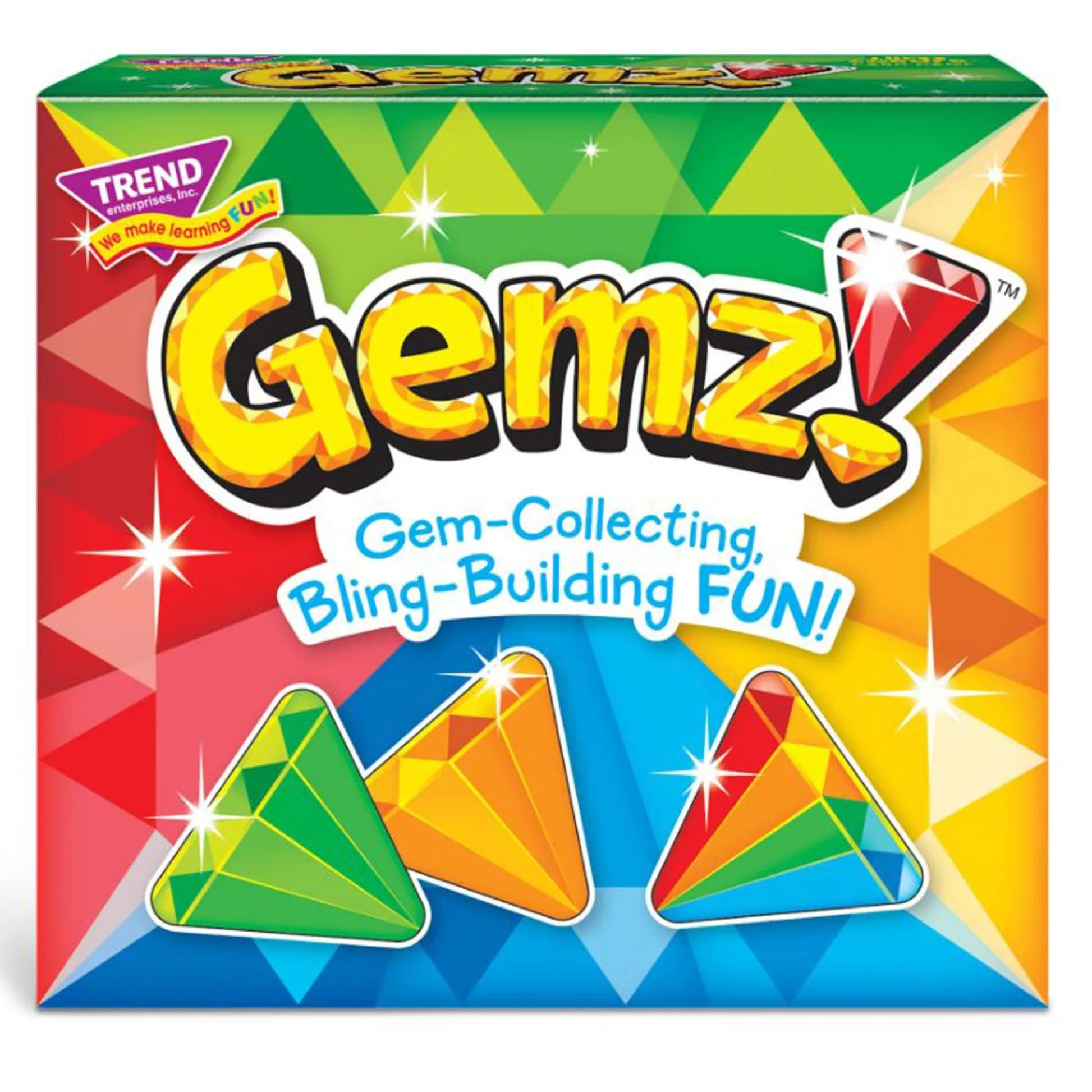 Educators Resource TREND Gemz! Three Corner Card Game, 3-Pack* Card Games|Social & Emotional Skills