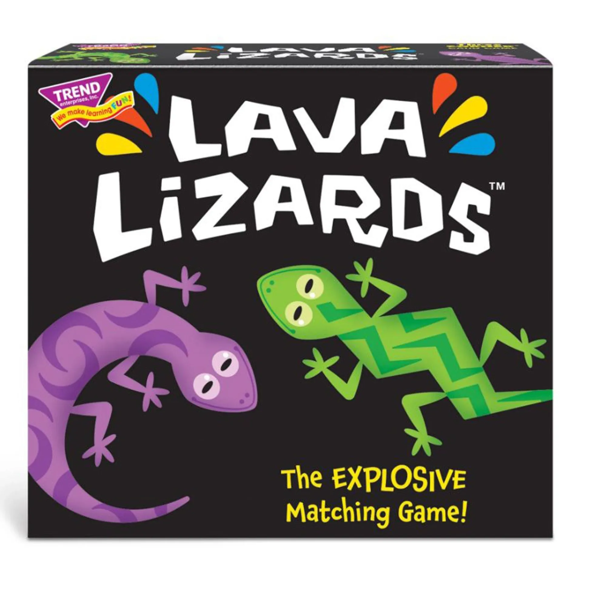 Educators Resource TREND Lava Lizards Three Corner Card Game, Trio Pack* Card Games|Social & Emotional Skills